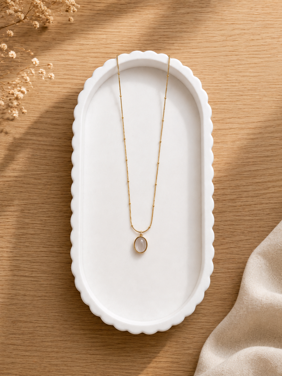Collar Verano PointWhite
