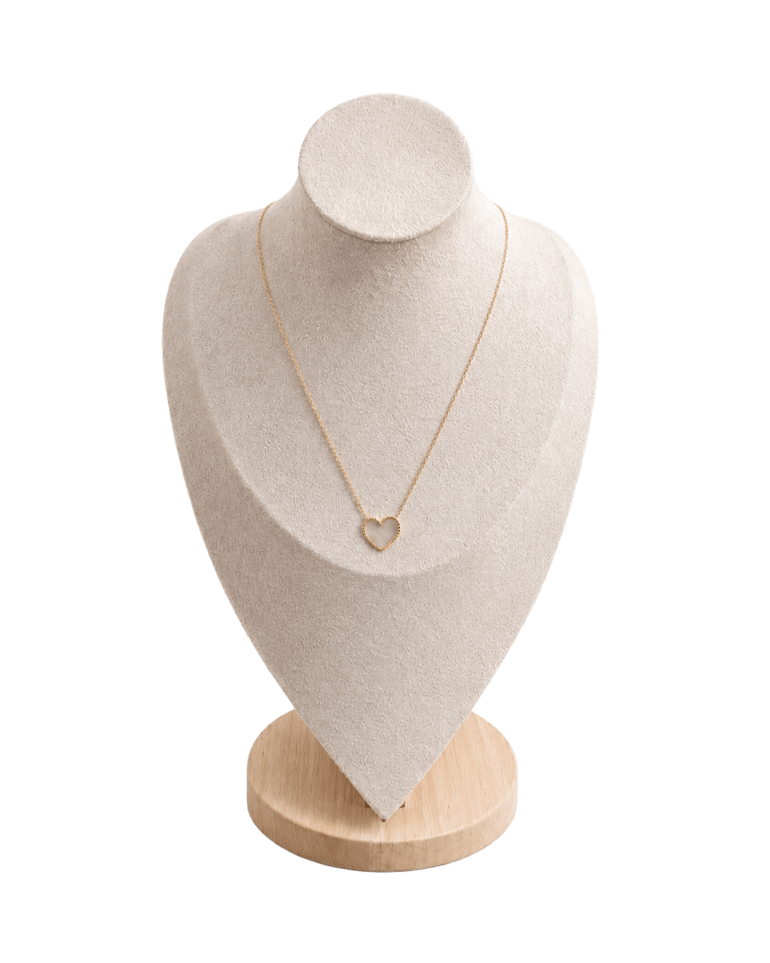 Collar Verano HEART WHITE